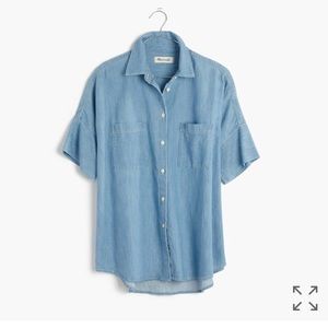 Madewell Courier Denim indigo size M